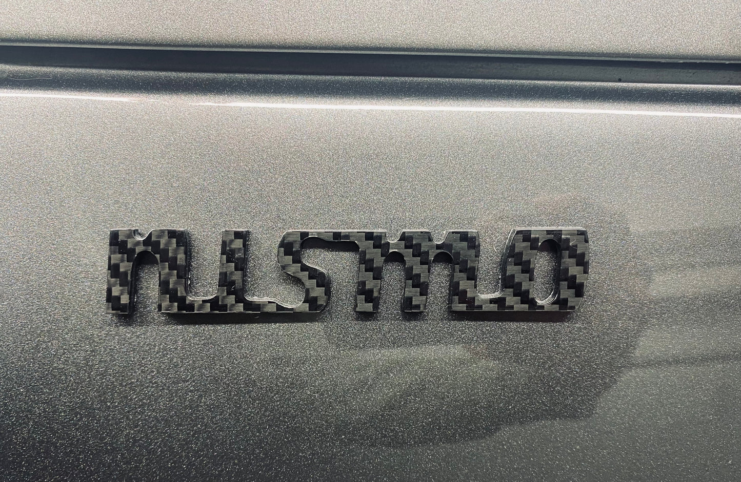 Carbon Fiber Nismo Badge