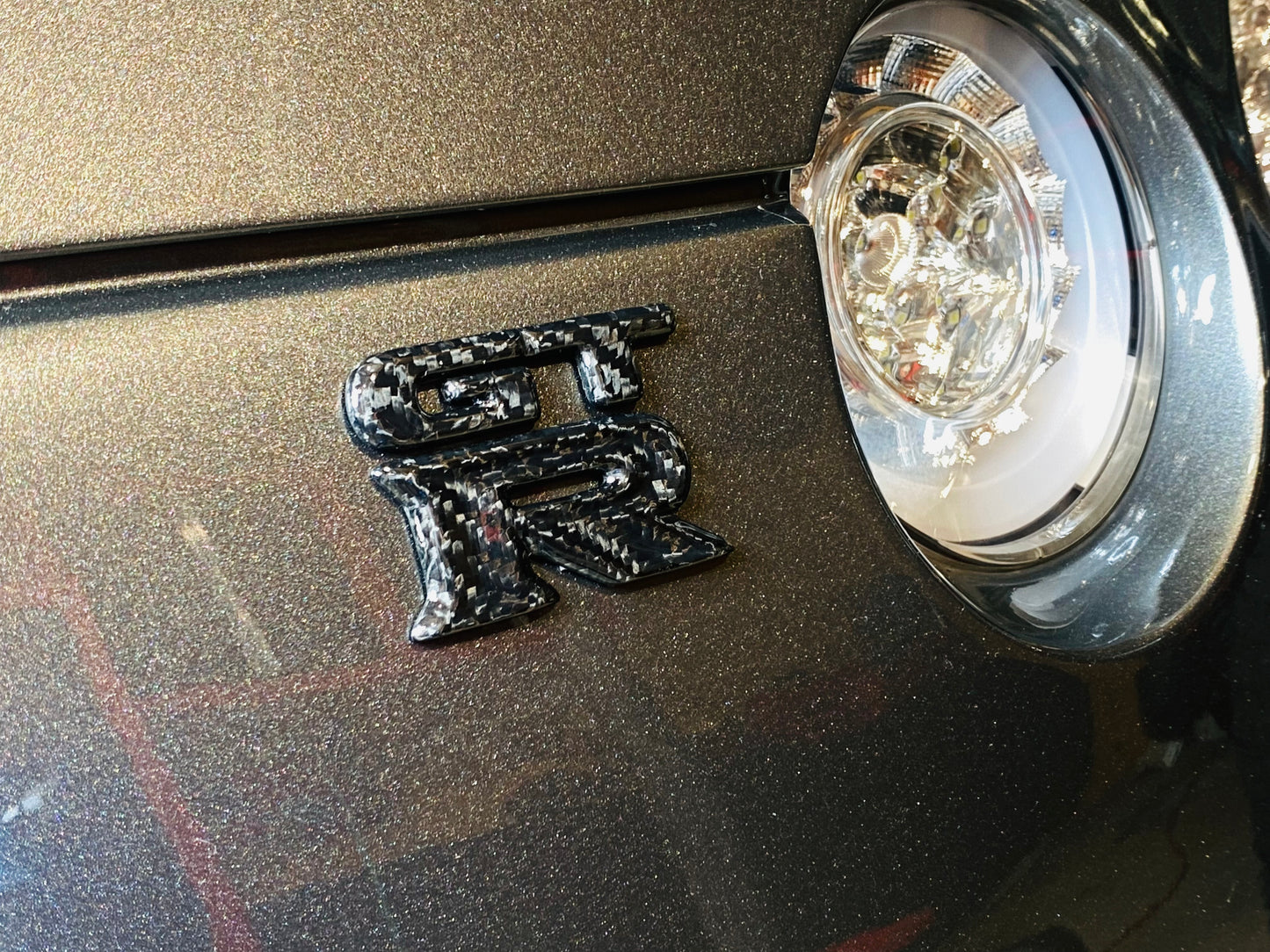 Gtr Carbon Fiber Badge