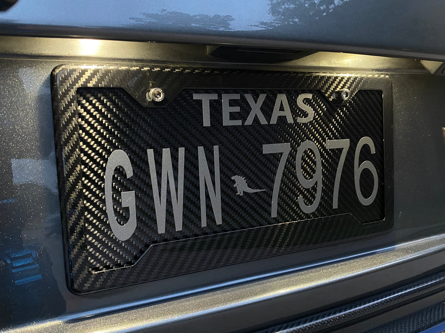 Carbon Fiber License Plate